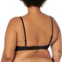 Amazon Essentials Womens Light-Support Classic Bikini Swimsuit Top (XX-Large, Washed Black)