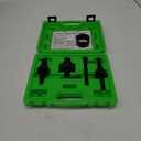 OEMTOOLS 37031 Power Steering Pulley Puller and Installer Kit, Removes and Installs Power Steering Pump Pulleys on Most Domestic Vehicles, Ford, GM, VW , green