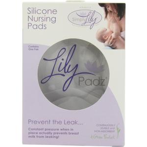 LilyPadz Reusable Silicone Nursing Pads Single Pair Regular Size