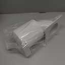 Dryer Vent Cover 4 inch with UV RESISTANT - Outdoor Dryer Vent Cover Natural Energy Saving, Dryer Vent Seal for Home Exterior (White)