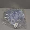 TURNMEON 5 Pack Sequins Beach Balls Pool Toys Balls 16 Inch 24 Inch Confetti Glitters Inflatable Clear Beach Ball Swimming Pool Water Beach Toys Summer Outdoor Party Favors for Kids Adults (Silver)