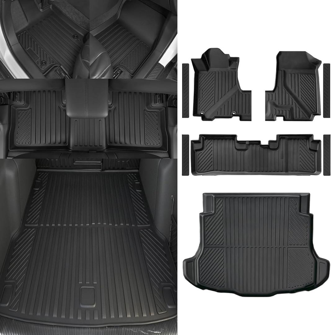 NQOQN Custom Fit Floor Mats for Honda Accord 2008-2012 Sedan, Size: 1) For CR-V 07-11