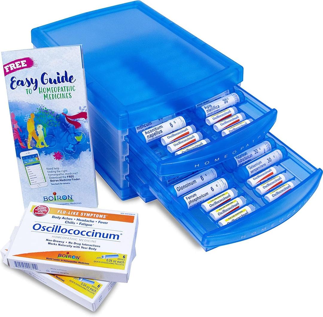 Boiron Homeofamily Kit - Organized Homeopathy for Everyday