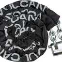 VULCAN Security Chain and Lock Kit - Premium Case-Hardened - 5/16 Inch x 9 Foot Chain (+/- 1.5 Inches) - Cannot Be Cut with Bolt Cutters or Hand Tools