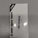 2 Pack Digital Kitchen Timer for Cooking Big Digits Loud Alarm Magnetic Backing Stand Cooking Timers for Baking Orange