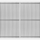 SS563S2 (2-Pack) 19-1/4 Stainless Steell Grates Replacement for Jenn Air 720-...