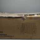 Elevon Giant 4-to-Score Game Set, 4-in-A-Row Jumbo w/Basketball Hoop, Ring Toss, 42 Jumbo Rings & Quick-Release Slide, 2.75FT Tall Indoor Outdoor Yard Family Connect Game for Kids & Adults