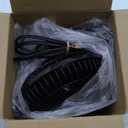 Holmes 6” Personal Table Fan – 2 Speeds, Compact, 15° Head Tilt, Wide-Angle Oscillation, Black