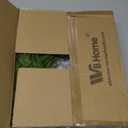 WBHome 9ft Real Touch Norfolk Pine Christmas Garland, Winter Greenery Garland for Christmas, Holiday Seasonal Outdoor/Indoor Home Decor, 9FT Long