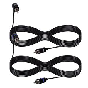 2Pcs Satellite Speaker Cable (Grey & Blue) Compatible with Vizio V51 M51 SB3651 SB36514 SB4051 SB4251, Length: 24.4 Feet (Blue + Gray)