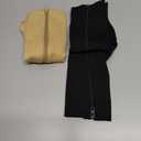 Athbavib 2 Pairs Zipper Compression Socks, 15-20 mmHg Closed Toe Compression Stocking with Zipper for Women and Men (Large-X-Large)