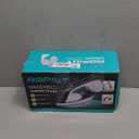 Steamer for Clothes, 1600W 2-in-1 Steamer & Iron with Large Ceramic Plate, Powerful Turbo Steam, Smart Temperature Control, Auto-Off, Wrinkle Remover for All Fabrics (White)