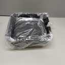 TripleAliners Center Console Organizer Compatible with 2025 Ford Bronco(Not for 2-Door & Bronco Sport) Accessories Center Console Storage Box Armrest Insert Tray | Two Layers with Leather Trim (Black)