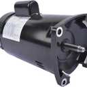 B2854 Pool Pump Motor,1.5 HP Compatible with Century/Smith Pool Pump Motors. Square Flange, 3450 RPM, 230/115 Volts, 8.0/16.0 Amps, 56Y Frame, PSC, ODP Housing, 1.1 Repair Factor