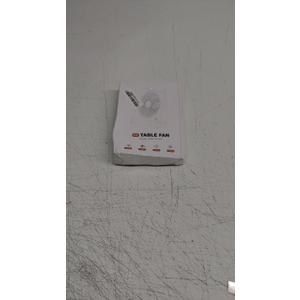 Small Desk Fan,Rechargeable USB Fan Battery Operated,Ultra Quiet, Strong Wind, 3 Speeds Travel Fans (White)