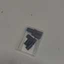 Tire Valve Stem Caps 8 Pack - American Flag Tire Caps, Black Anodized Alloy Air Caps, Universal Fit for Car SUV Truck Bike Motorcycle (Black)