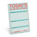 Knock Knock Todays Plan of Attack Great Big Sticky Note (Pastel Version) (Knock Knock Great Big Stickies)