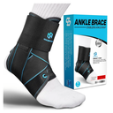 Lace Up Ankle Brace for Women Men, Ankle Support for Sprained Ankle, Plantar Fasciitis Brace Ankle Stabilizer Wrap for Basketball, Volleyball, Sports, Injury Recovery, M