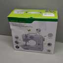 Beginner Sewing Machine, 12 Built-in Stitches with Foot Pedal, 2-Speed Control, Portable Mini Sewing Machine for Home Travel Use & Sewing Enthusiasts (black)