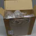 Suclain Plastic Storage Jars with Airtight Hinged Lids, Clear Wide Mouth Food Storage Containers Empty Bottles Sealed Jars for Home Kitchen Candy Herbs Spices Coffee Nuts(8 Pcs,10 Oz/300ml)