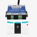 RTU5024 Upgrade GSM Gate Opener Relay Switch Remote Control Door Opener Programmable DC 9-36V (RTU5024 upgrade version)