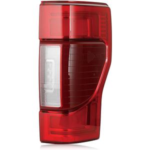 LED Tail Lights w/Blind Spot Module NOT Included Compatible with 2020 2021 2022 Ford F250 F350 F450 Super Duty TailLight Rear Brake Lamp Signal Assembly Right Passenger Side LC3Z13404E RH