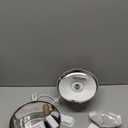 Cat Water Fountain Stainless Steel - 74oz/2.2L Pet Gift Dog Water Dispenser Automatic Silent Cats Dispenser for Drinking Indoor Metal Kitty Spout Fountains with 3 Filters & 3 Sponges Cat Dogs Gifts