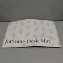 Jotsome Leather Desk Pad Mat, Non-Slip Desk Blotter Pad - Desk Protector for Office, Home, Lap Desk, Laptop, and Desktop (17" x 12", Midnight Blue)