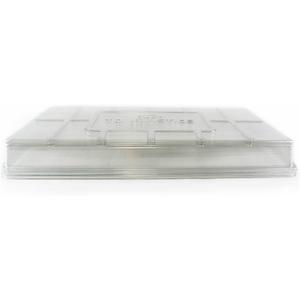 Living Whole Foods Plant Tray Clear Plastic Humidity Domes: Pack of 25 - Fits 10 Inch x 20 Inch Garden Germination Trays - Greenhouse Grow Covers