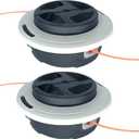 2PK C26-2 Trimmer Head 4002 710 2169 for Stihl AutoCut C26-2 FS55 FS55R FS56 FS56RC FS70 FS70R FS80 FS85 FS90 FS90R FS91 FS94 FS110 FS120 FS130 FS131 FS131R FS240 FS250 Brushucutters & String Trimmer