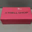 Women's Strappy Flat Sandals Open Square Toe Slingback Gladiator Flats Sandal Summer Vacation Dressy Beach Shoes (6, Gold)