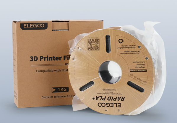 PLA Plus Filament White 2KG & Rapid PLA Plus Filament Black 2KG