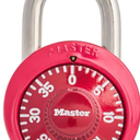 Master Lock 1530T Locker Lock Combination Padlock, 2 Count (Pack of 1)