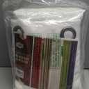 Outdoor Indoor Curtains W84 x L108 for Patio - Weather-resistant Window Panels Privacy Protect Grommet Top Thermal Insulated Home Curtain for Porch Pergola Lawn Garden Hot Tub Area (2 Panels) (Pure White)