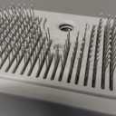 Renu Dog Brush, Renu FreshFur Dog Shower Brush + Bathing Solution, 3 in 1 Self Cleaning Steamy Pet Brushes, Dog Grooming Tool for Long & Short Hair, Removes Loose Hair Reduces Shedding (White)