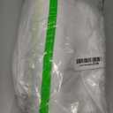 HELAKU Round Backdrop Cover - 7.2x7.2ft White Circle Background for Birthday Party, Baby Shower, Wedding Decorations