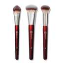 BK Beauty Core Complexion Trio Makeup Brushes Set (3PC) – Foundation, Concealer, and Blending Brushes for Liquid, Cream & Powder – Vegan, Cruelty-Free, Ultra-Soft Face Makeup Brushes