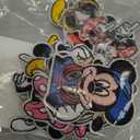 12pcs Cute Kids Cartoon Mouse Embroidery Patches Iron on/Sew on Anime Applique Embroidered Repair Patch Fashion Accessories Collection Gifts for Clothing Jacket Jeans Backpack Hat Vests