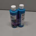 2 x Mont Marte Premium Pouring Acrylic Paint, 240ml (8.11oz), Phthalo Turquoise, Pre-Mixed Acrylic Paint, Suitable for a Variety of Surfaces Including Stretched Canvas, Wood, MDF and Air Drying Clay.