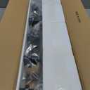 2-Light Vanity Lights - Brushed Nickel Bathroom Lighting Fixtures with Clear Glass Shade, Modern Wall Light for Bathroom, Bedroom, Living Room