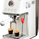 Tuni E2 Gen3 Dual Boiler Espresso Machine with Super+ Steam Power, Ivory