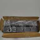 4 Pack Folding Table Leg Extenders, Highly Durable Steel Folding Table Leg Risers, Folding Desk Legs Extensions for StraightBent Legs,3 Levels Adjustable Height Tables Extender Rise 2.3in4.3in6.3in