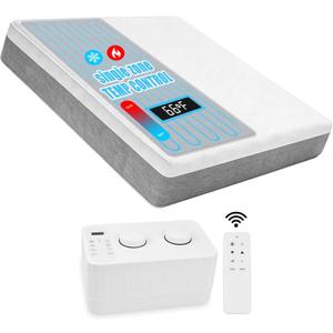 Water-Cooled Heating Mattress with Remote Control, Suitable for Those who Sweat at Night, enhances the Cool Sleep Experience, with a Temperature Range of 60F to 131F (Size 80 * 180CM)