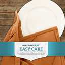 Rachael Ray Kitchen Towel, Oven Glove Moppine - 2-in-1 Ultra Absorbent Kitchen Towels with Heat Resistant Padded Pockets Like Pot Holders and Oven Mitts to Handle Hot Cookware - Burnt Orange, 2 Pack