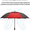 ACEIken Golf Umbrella Large 68 Inch Automatic Open Golf Umbrella Extra Large Oversize Double Canopy Vented Umbrella Windproof Waterproof for Men and Women