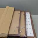 20x28 Picture Frame Brown Set of 3, Display Pictures 16x24 with Mat or 20 x 28 Without Mat, Poster Frames 20x28 for Wall Hanging Horizontal and Vertical