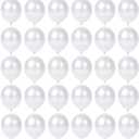 5 inch Pearl White Balloons, 100 pcs Mini White Party Balloons small Latex Balloons for Birthday Wedding Baby Shower Decorations (Pearl White)