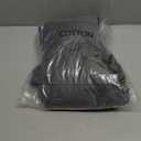 Shilucheng 100% Cotton Queen 1500 Thread Count，Luxury Egyptian Cotton Bed Sheet，5-Star Hotel Quality Sheets, Breathable & Cooling, 16 Inch Deep Pocket - 1 Piece (Dark Grey)