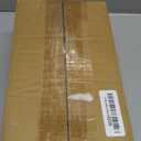 Brochure Holder 8.5x11 Inch 4 Tier with Removable Divider for 4x9 inch Clear Acrylic Pamphlet Display Stand Holder Countertop Use or Wall Mount for Office, Lobby, Hotel, Trade Show, 1 Pack