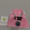 EcoBark Premium Quality Dog Harness - Teacup Dog Harnesses - Step in Halter Vest - Eco-Friendly Luxury Soft Mesh Halter - No Pull Mini Chest Body Collar - for Puppy & Toy Breeds (XXS, Baby Pink) (XXS- 4 to 5 lbs- Chest Up to 11 in (Pack of 1))